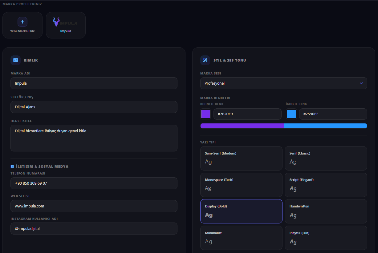 Impula AI Generated Post Demo